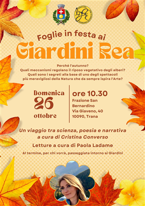 Foglie in festa - un viaggio tra scienza, poesia e narrativa
