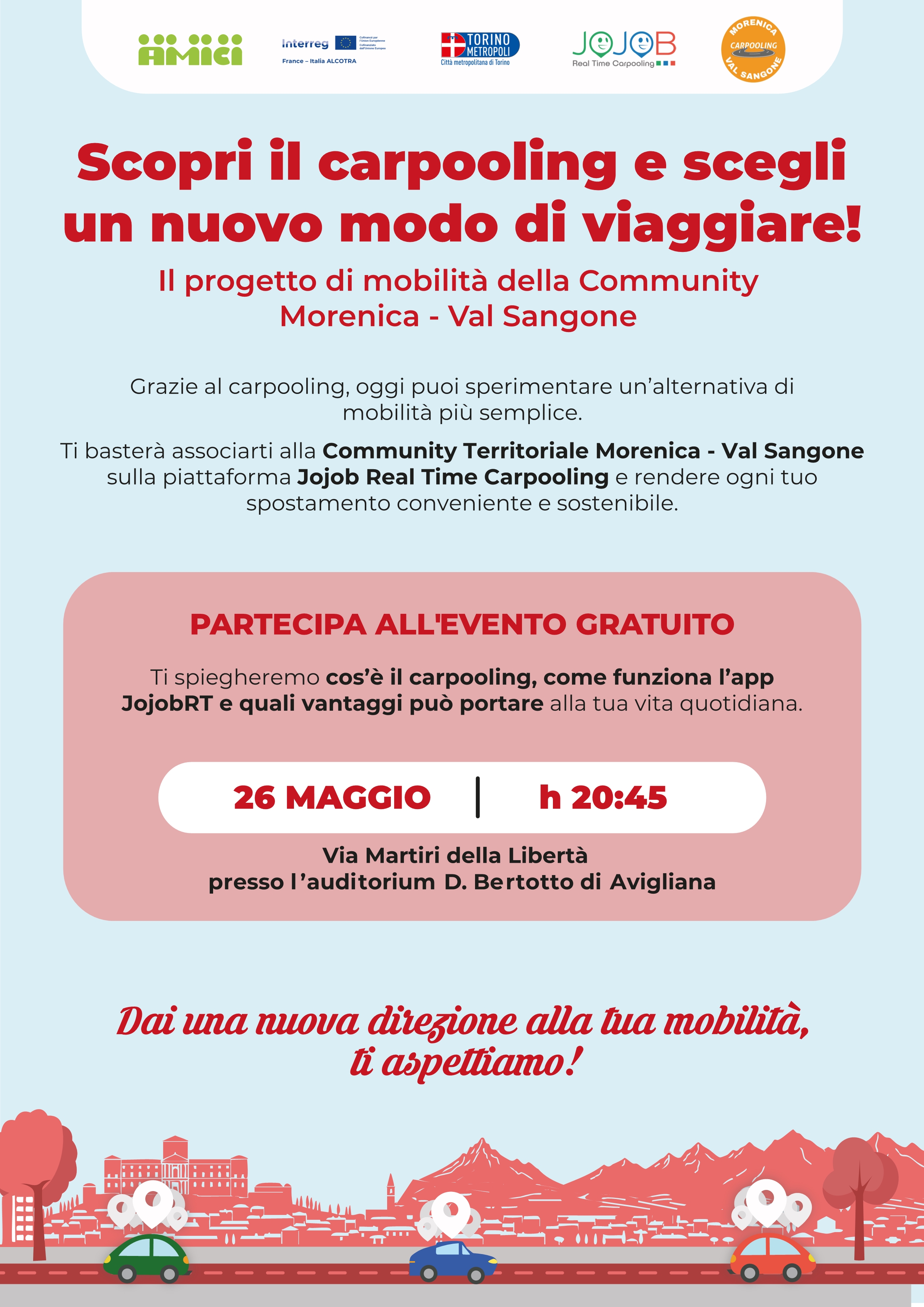 Scopri il carpooling e scegli un nuovo modo di viaggiare!