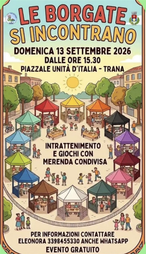 Evento "Le borgate si incontrano"