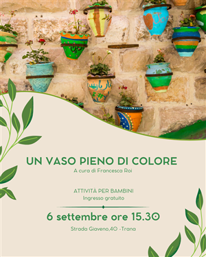 Un vaso pieno di colore
