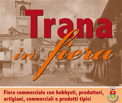 Fiera commerciale di Trana domenica 31 Maggio 2026