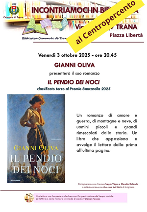 Presentazione del Libro "Il pendio dei noci"